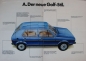 Preview: Volkswagen Golf Modellprogramm 1974 "Das kleine Golf ABC" Automobilprospekt (5188)